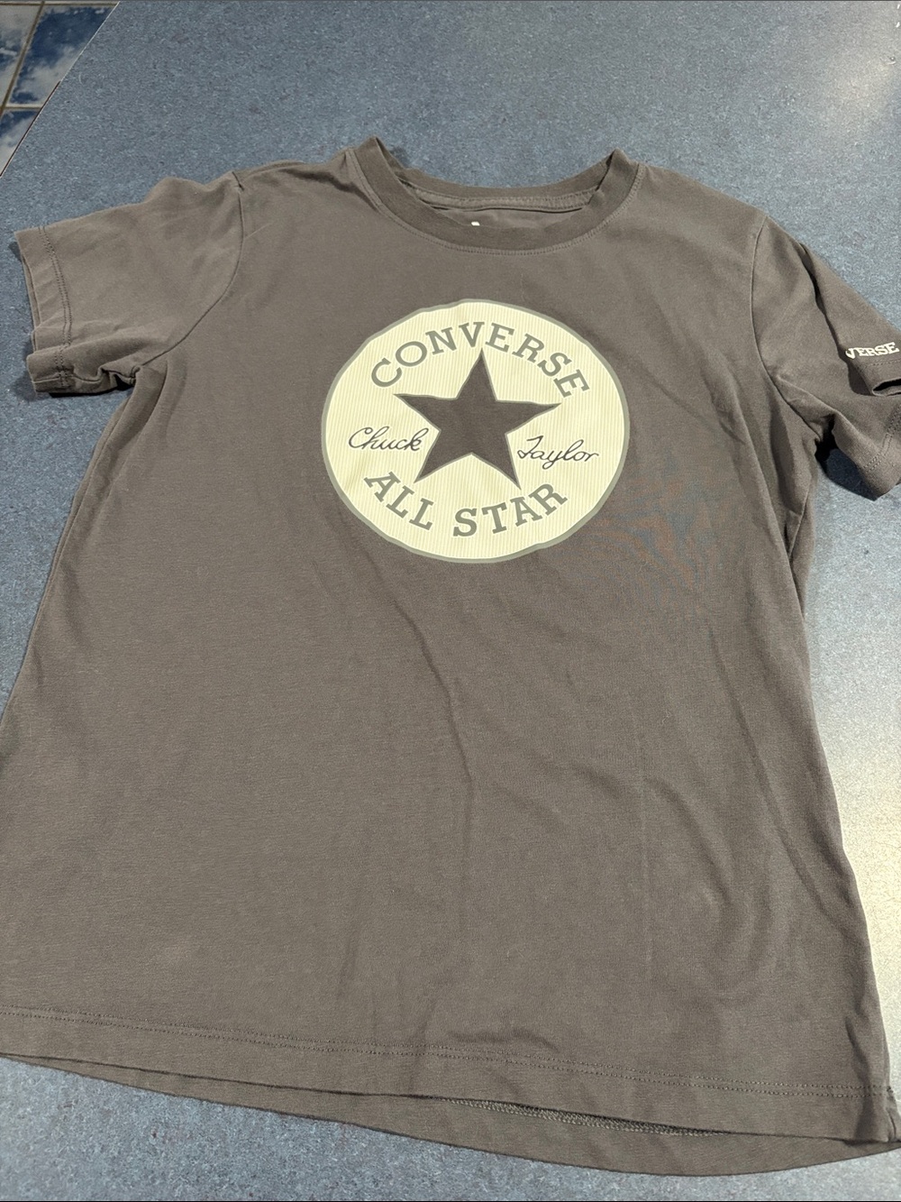 Converse T-Shirt with Cream All Star Logo